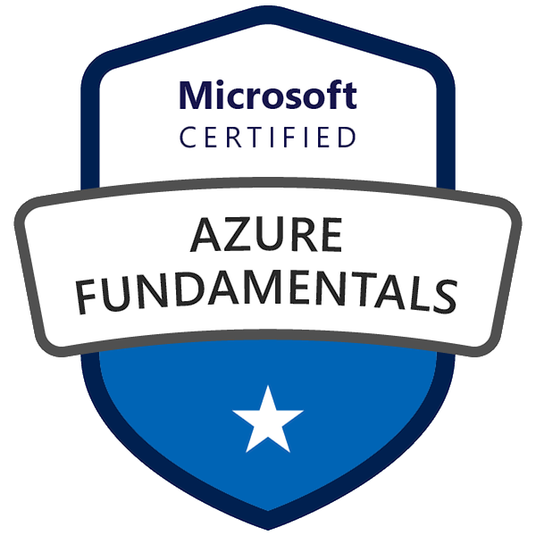 Microsoft Certified: Azure Fundamentals badge